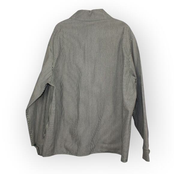 XL PointerBrand LCKing HickoryStripe ChoreCoat DoubleNeedle GreenStitch USA - Picture 3 of 16